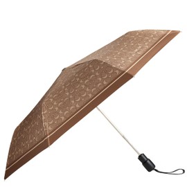 Coach Women's Signature C Umbrella, LH/Tan Multi