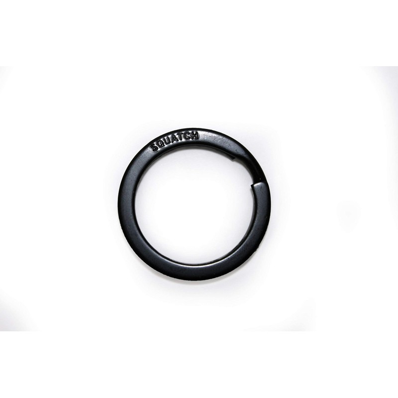 SQUATCH METALWORKS Oregon Heart Keychain Charm - Pacific Northwest Gift