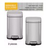 EKO SENSIBLE ECO LIVING 2 Bote De Basura Acero Inoxidable