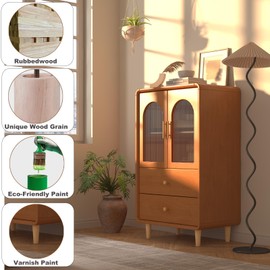 PBUY Wood Furniture Legs Set of 4 Heavy Duty 6 Inch,Solid Table & Couch Legs Replacement, Feet for Sofa Ottoman Loveseat Bench Dresser- Solid Wooden Legs with Vernished Finish