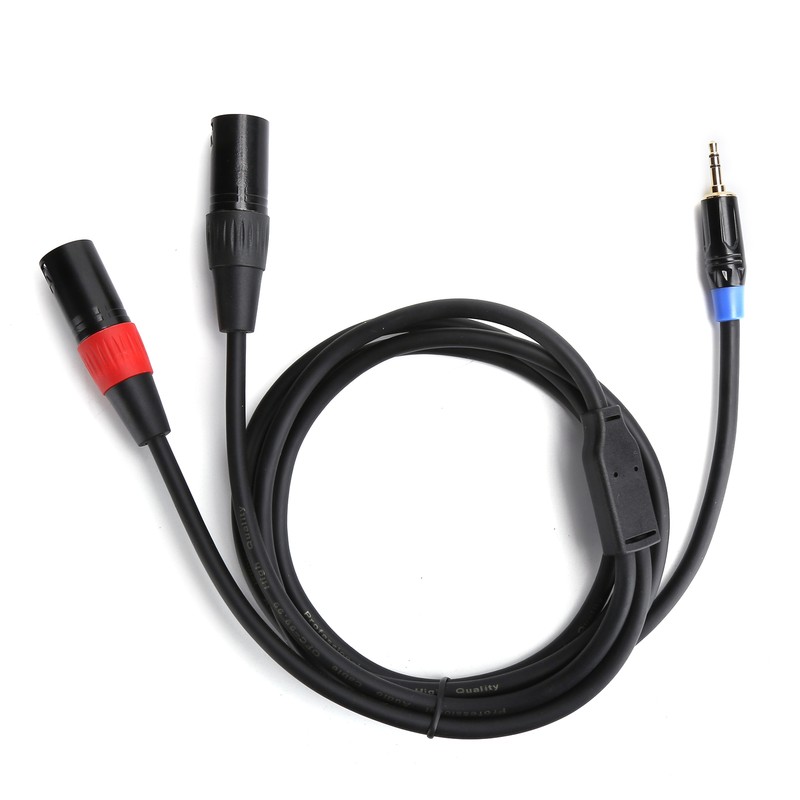 3.5mm Male to 2 XLR Male Cable Audio Line Cable