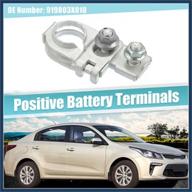 INFINAUTO Positive Battery Terminal 919803X010 Battery Cable Terminal End for Hyundai Accent 2015-2017 for Kia Rio 2016-2020 Stylish Design