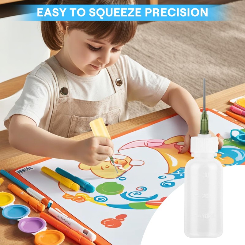 24 Pieces Bottle Needle Bottle Needle Bottles 30 ml Set,