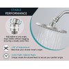 Shower Head Swivel Ball Adapter, Solid Brass Universal Angle Connector