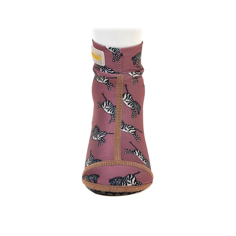 Duukies Unisex Children's Zebra Raspberry Socks (Pack of 1), red