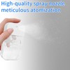 Rimoev 4 PCS Clear Spray Bottles, Portable Card Spray Bottles,