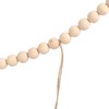 2pcs Hanging Photo Display Wall Decor with Wooden Beads Tassels