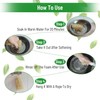 Esponjas de lufa de pepino de 10 cm, exfoliantes naturales