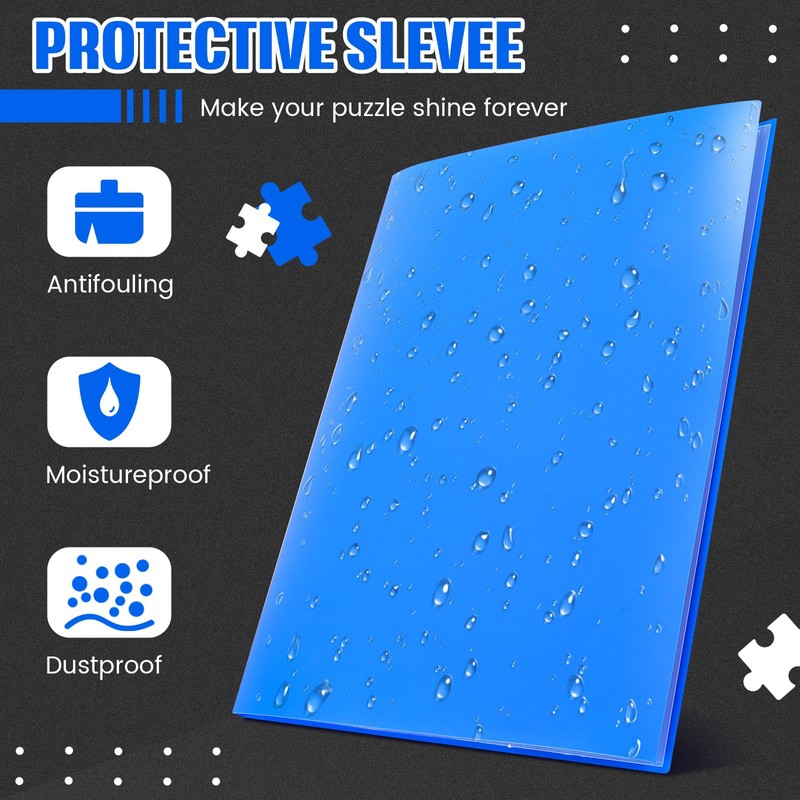 Nezyo 30 Pockets Puzzle Storage Folder Keeper for 1000 Pieces