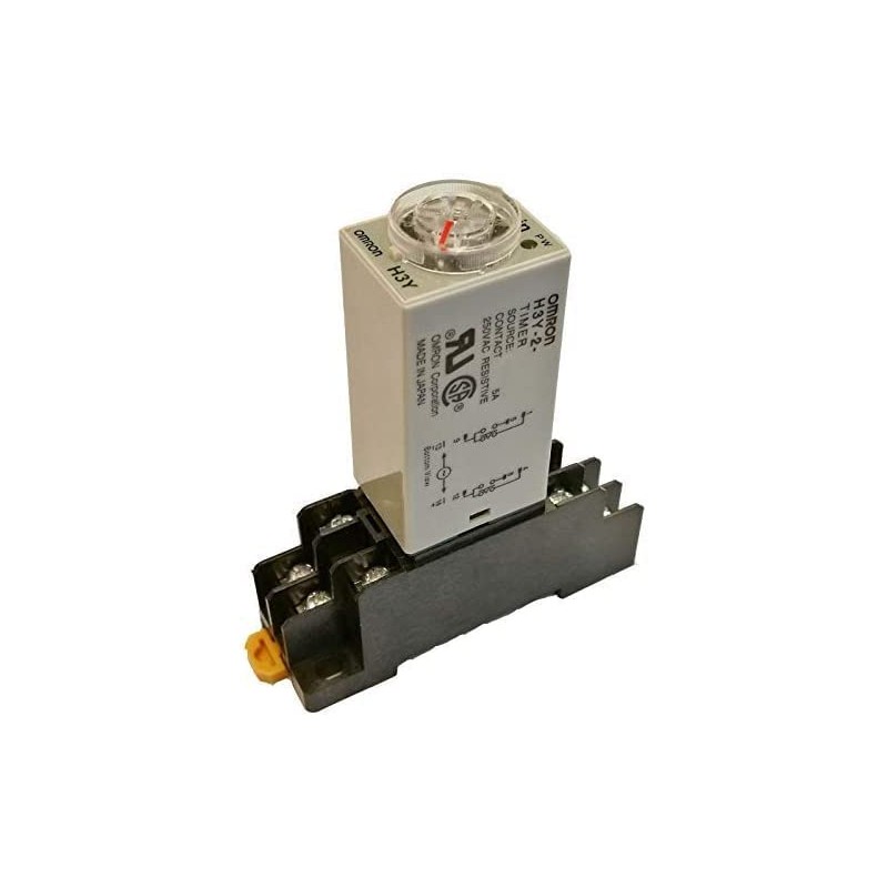 DC 12V Delay Timer Time Relay DPDT 0-60S Second and