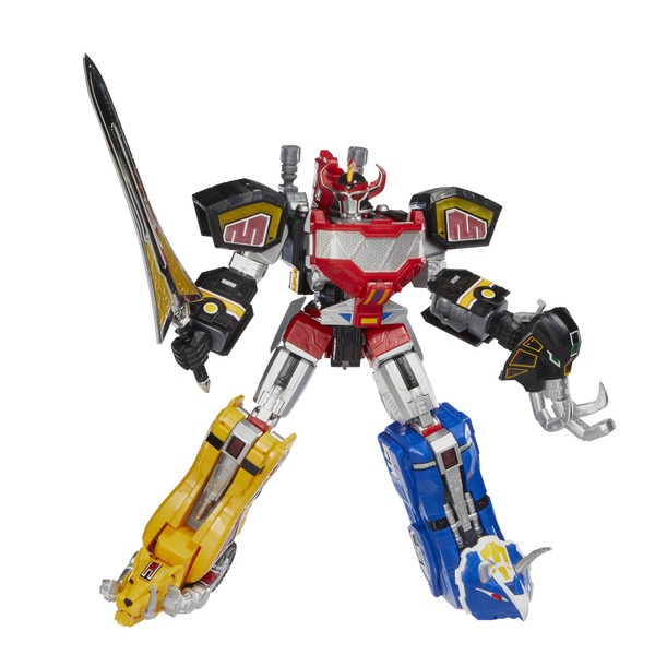 Power Rangers Hasbro Lightning Collection Zord Ascension Project Mighty Morphin Dino Megazord 1:144 Scale Collectible