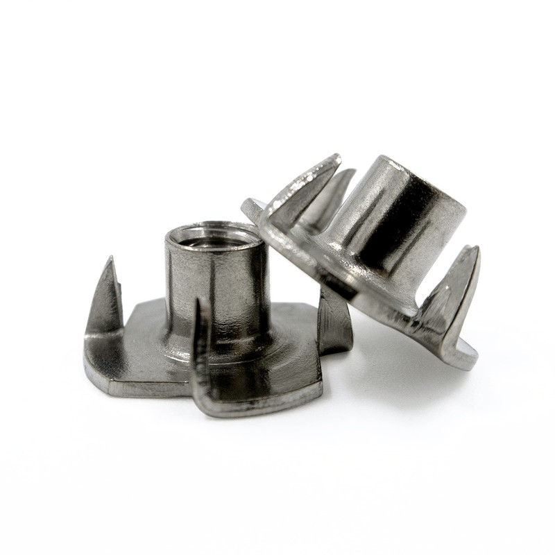 PROTECH Pack of 10 Drive-In Nuts with 4 Drive-In Tips,
