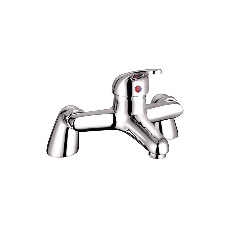 VeeBath Egham Modern Round Monobloc Single Lever Bath Mixer Tap