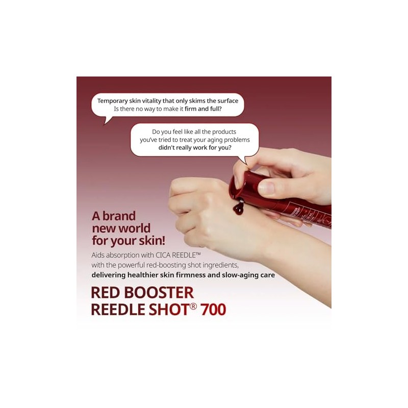 VT COSMETICS Red Booster Reedle Shot Serum 700 30ml -