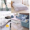 6 x Plastic Dust Sheets for Decorating 12ft x 9ft