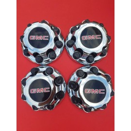 REPLACEMENT / REPRODUCTION  4X  GMC Sierra Yukon VAN 1500 2500 3500 16" Wheel  Center Caps Hub 8 LUG CAPS