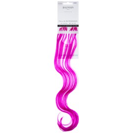 Balmain Fill-In Extensions Fibre Hair Straight Fantasy Synthetic Hair Pack of 10 Fuchsia 45 cm Length