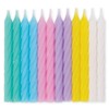 Unique Spiral Party Candles - 2.3" | Assorted Colors |
