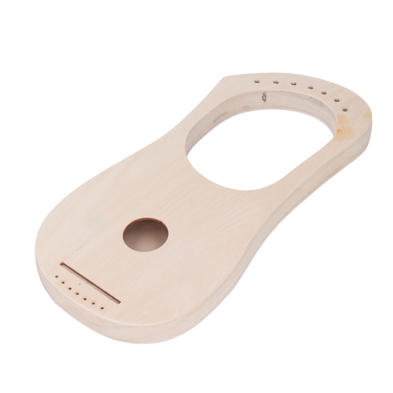 Lyre Harp 7 Strings DIY Kit Basswood Instrument with Tuning
