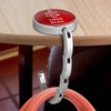 Taschenhalter Keep Calm Personalisiert mit Namen ELSA printplanet Chrom