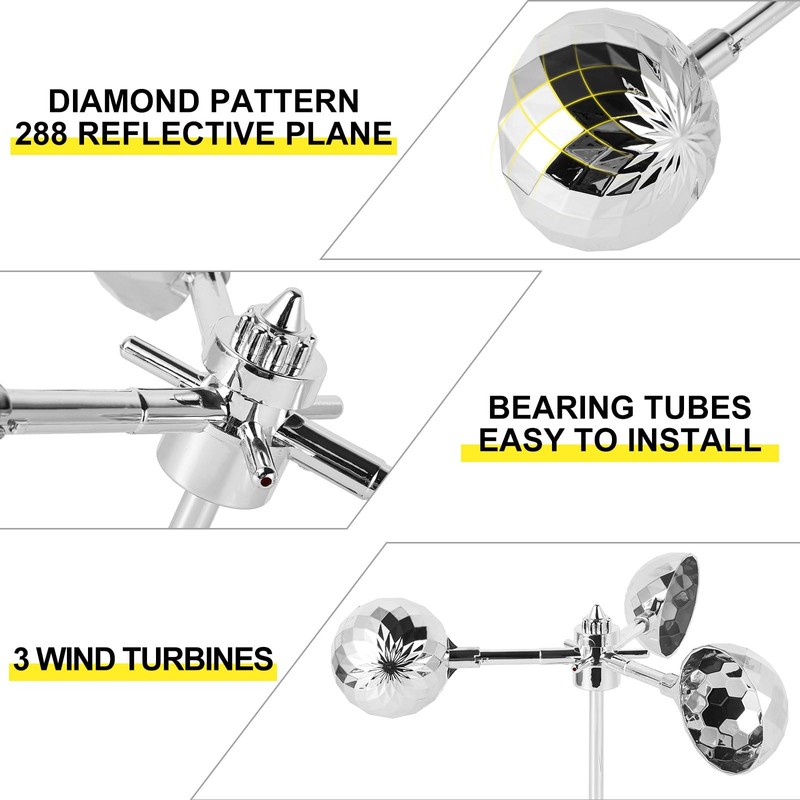 Flyonte Birds Reflect Deterrent Visual Bird Scarer Deterrent Devices Outdoor