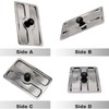 UOIENRT 2 Slice Toaster Dust Cover, Stainless Toaster Appliance Top