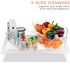 Sorbus Fridge Organizer Bins – Set of 8 Refrigerator Organizers