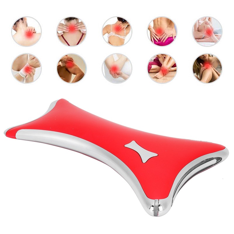 LED Electric Gua Sha Board USB Vibration Heating Scraping Massager