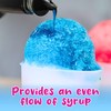 Hawaiian Shaved Ice 3 pack Free Flow Pourers, for Snowcone