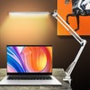 LED Folding Long Arm Eye Protection Reading Desk Lamp USB