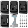 SHUOHONG Pack of 4 Wall Mount Tool Holder for Makita