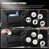 QZTYTY Car Trash Can, Leather Vehicle Trash Bin, Car Dustbin