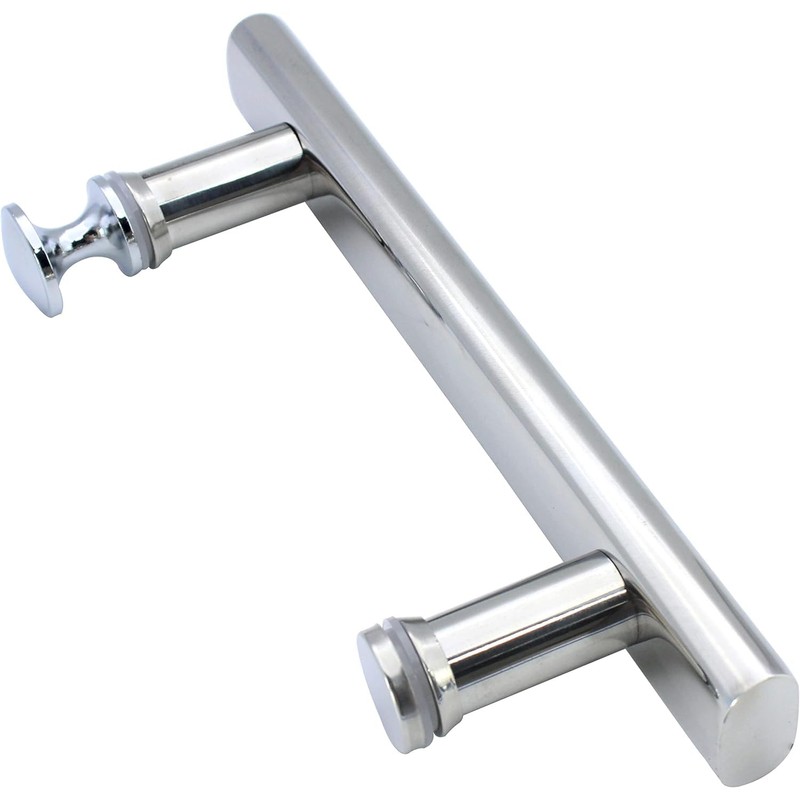 Cokritsm Shower Door Handle 145mm Hole to Hole, Stainless Steel