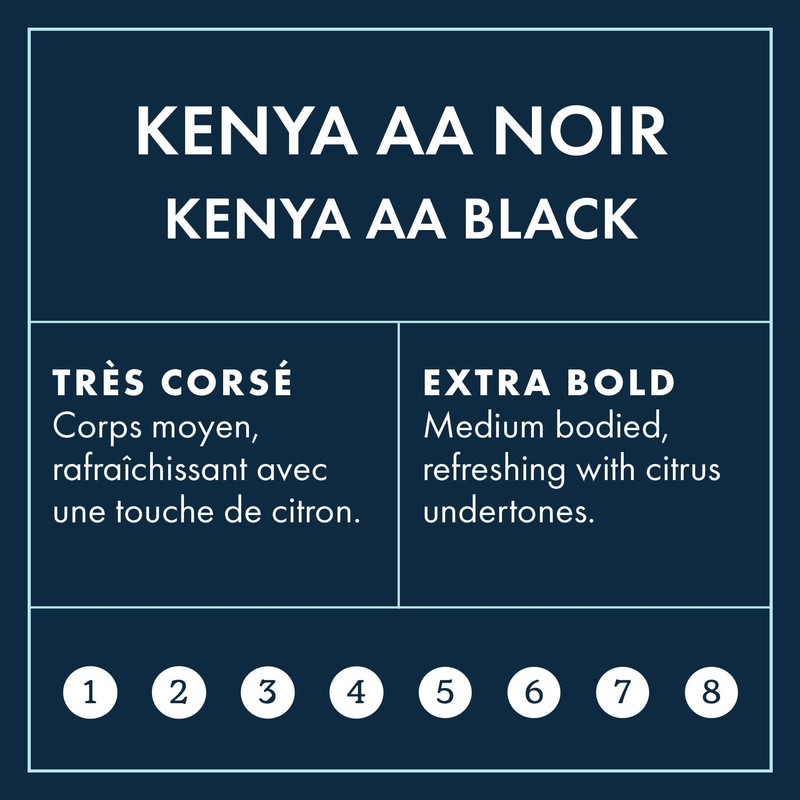 Virgin Hill Coffee - Kenya Black AA - Extra Bold