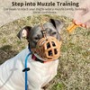 Mayerzon Dog Muzzle, Breathable Basket Muzzles for Small, Medium, Large