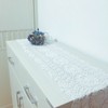 yazi Hand Woven Doily Fancy Lace Coaster Tablecloth Antique Table