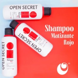 Shampoo Matizante Rojo Open Secret 300ml