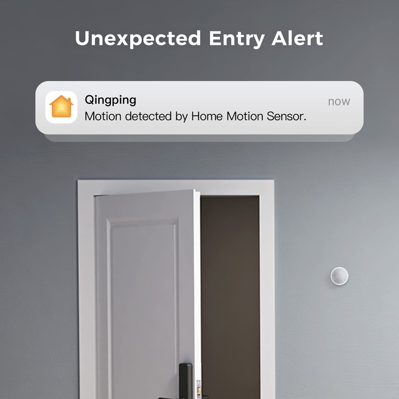 Qingping Motion & Light Sensor, Works with Apple HomeKit via
