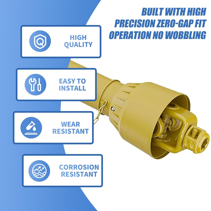 New PTO Yoke Series 5 Metric 1-3/8" 6 Features a