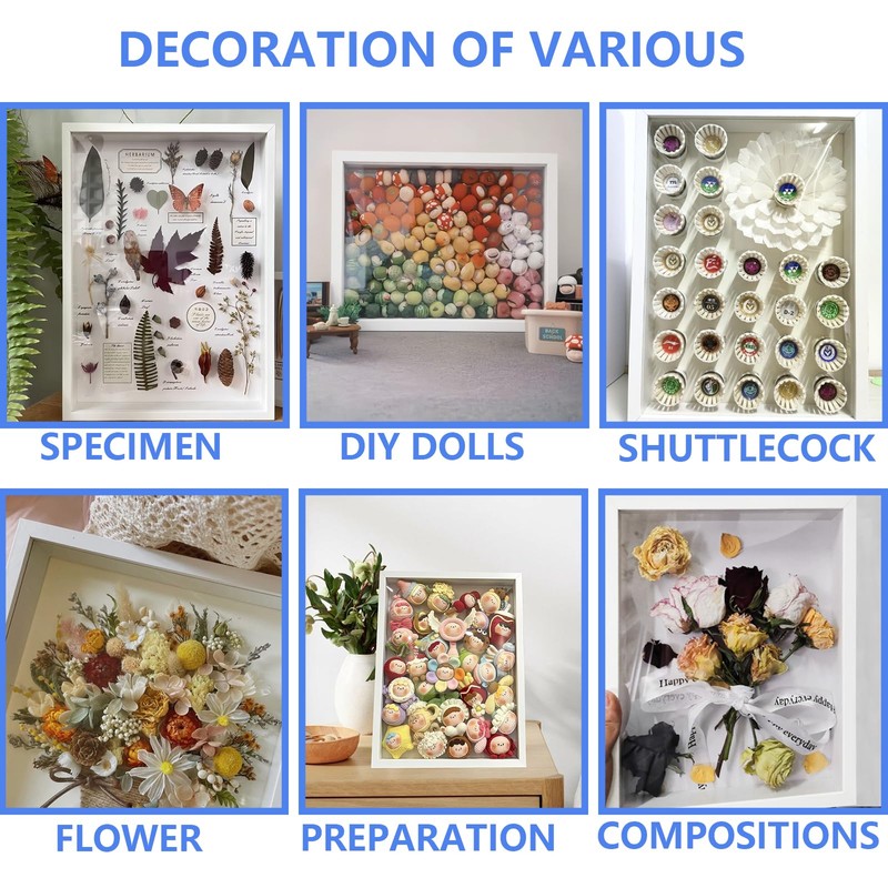 Coco Berming Deep Picture Frame for Filling, A4, 3D Object