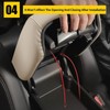AOMSAZTO Beige Armrest Console Covers for CRV Honda 2017-2022 Leather