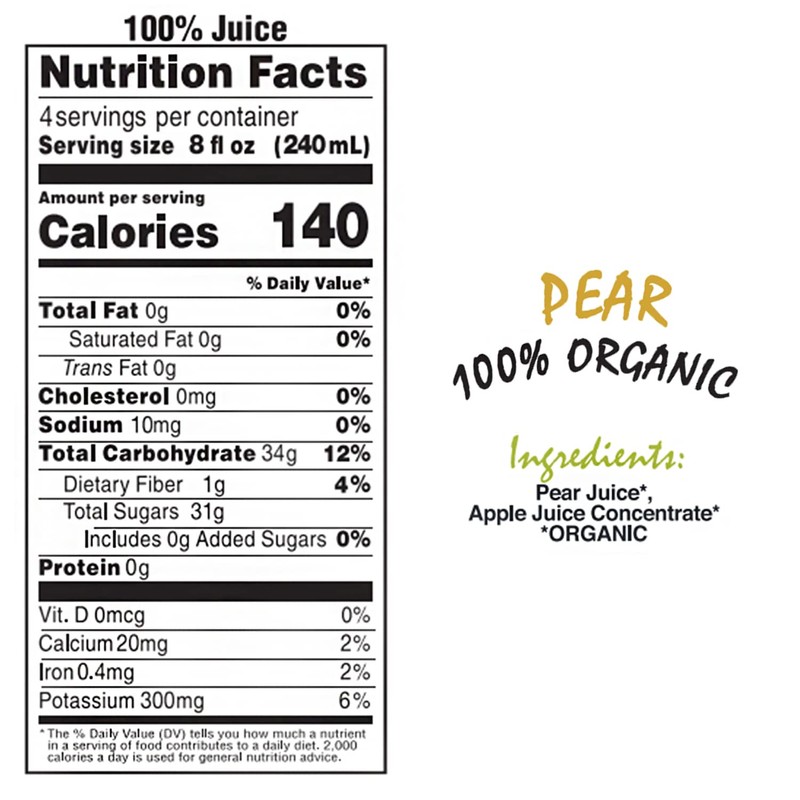 IOS Love Organic Juice - USDA Organic Certified - Cold