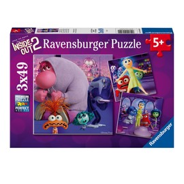 Ravensburger Inside Out 2 Puzzle Children 5 Years, 3 x 49 Pieces, 12001609