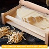 SiliFine Chitarra Cutter Italian Pasta with Rolling Pin Guitar Board