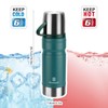 Thermo Flask with Cup 680ml/23oz Vacuum Insulated Flask for Hot