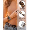 JR.DM Natural Stone Bracelet Beaded-Bands Compatible with Watch Series 10