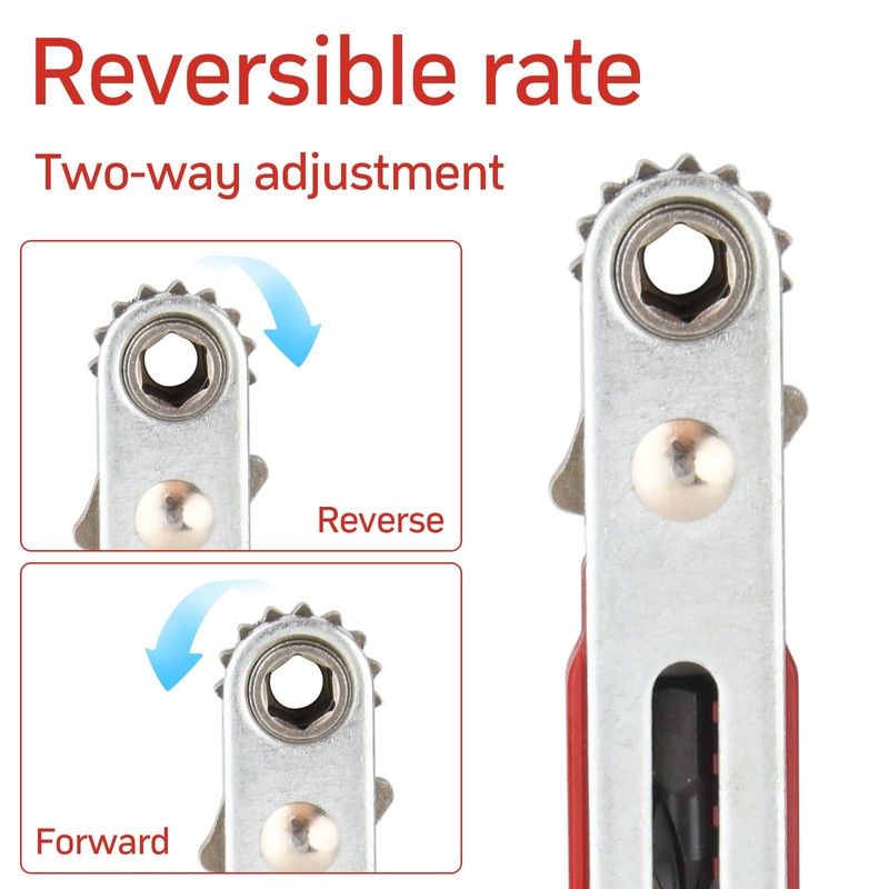 emperoch 2 Pieces Mini Ratchet Wrench Set Ratcheting Screwdriver Wrenches
