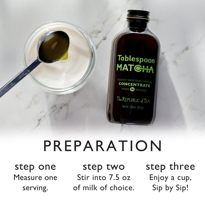 The Republic of Tea – Tablespoon Matcha Concentrate, Japanese Green