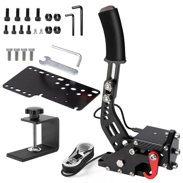 Jetmilai Handbrake Sim Racing for PC Windows, USB Handbrake with