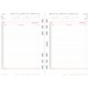 Chronoplan 50223 Calendar Insert 2023, Daily Plan in A5 Format